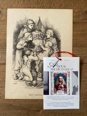 Thomas Nast, Santa Claus, Antique Print
